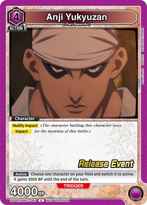 Anji Yukyuzan - Union Arena (English) card