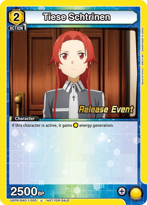 Tiese Schtrinen - Union Arena (English) card