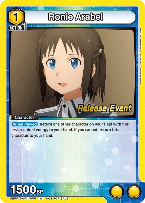 Ronie Arabel - Union Arena (English) card