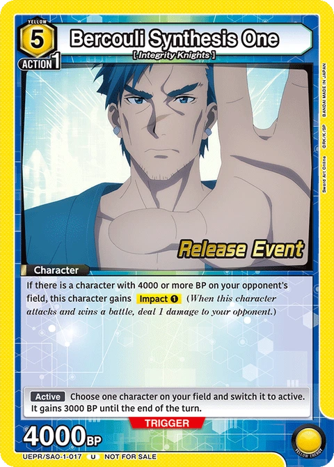 Bercouli Synthesis One - Union Arena (English) card