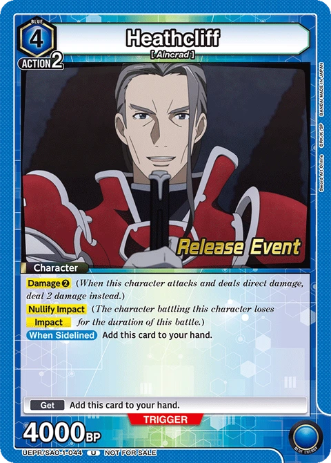 Heathcliff - Union Arena (English) card