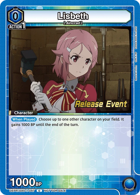 Lisbeth - Union Arena (English) card