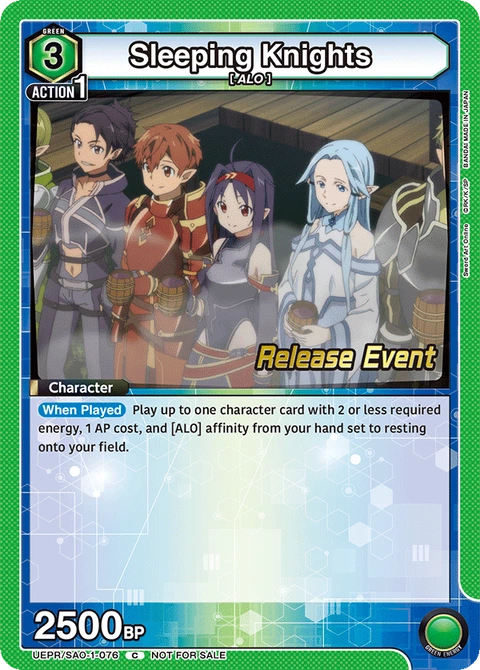 Sleeping Knights - Union Arena (English) card