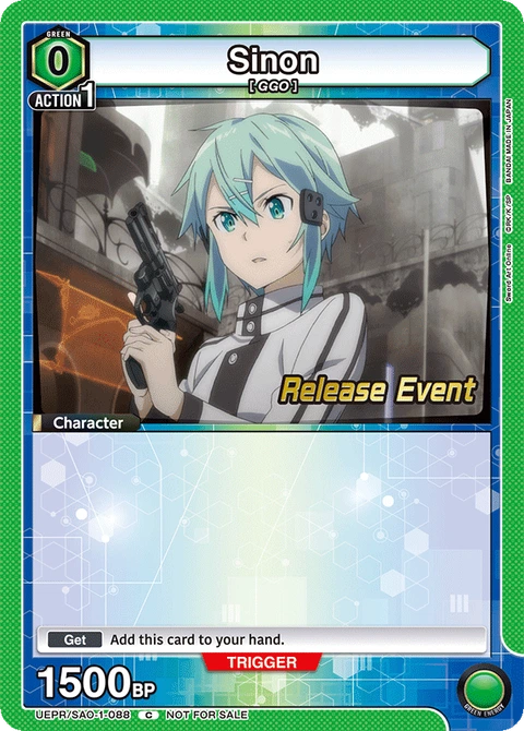 Sinon - Union Arena (English) card