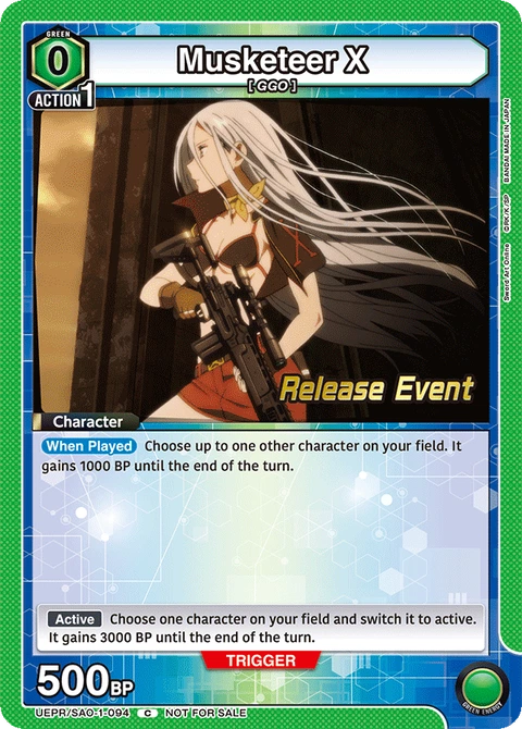 Musketeer X - Union Arena (English) card