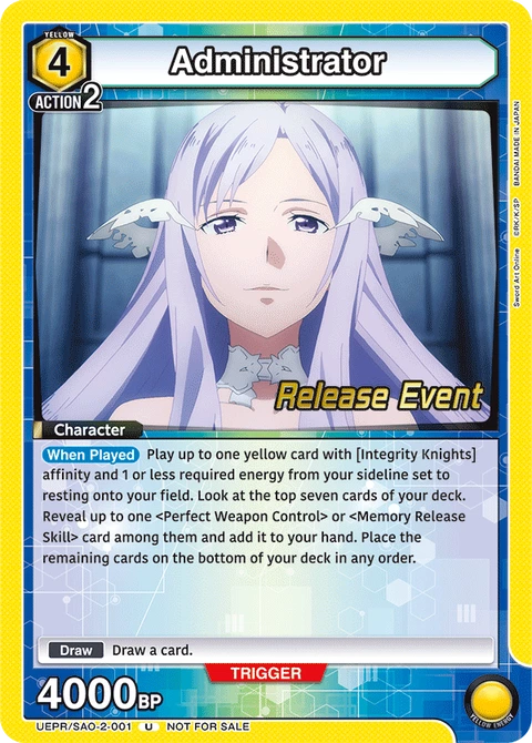 Administrator - Union Arena (English) card
