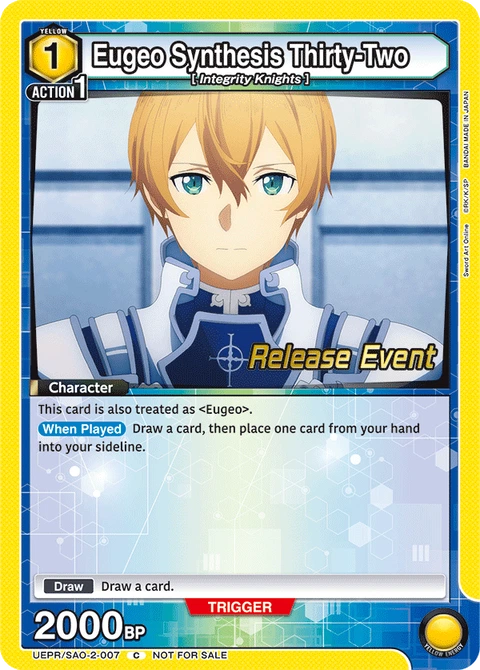 Eugeo Synthesis Thirty-Two - Union Arena (English) card