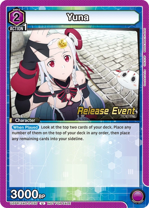 Yuna - Union Arena (English) card