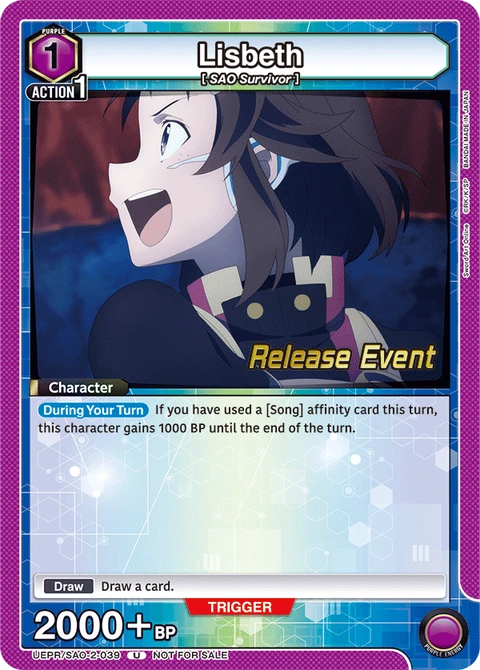 Lisbeth - Union Arena (English) card