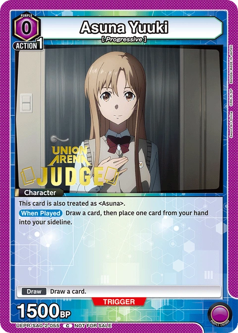 Asuna Yuuki - Union Arena (English) card
