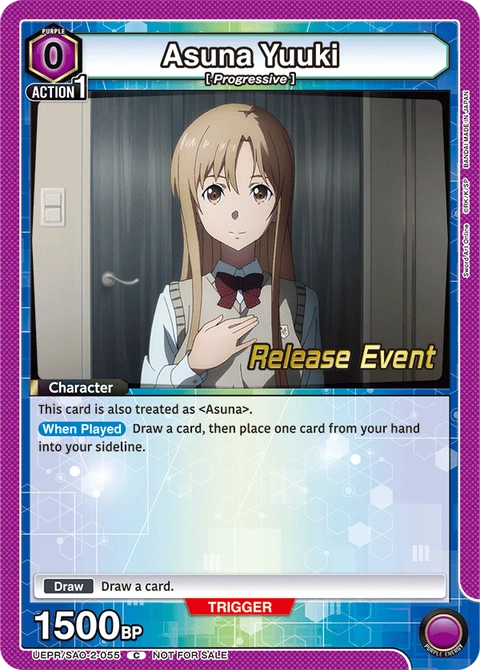 Asuna Yuuki - Union Arena (English) card