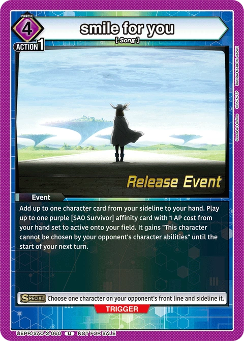 smile for you - Union Arena (English) card