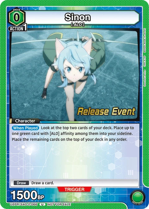 Sinon - Union Arena (English) card
