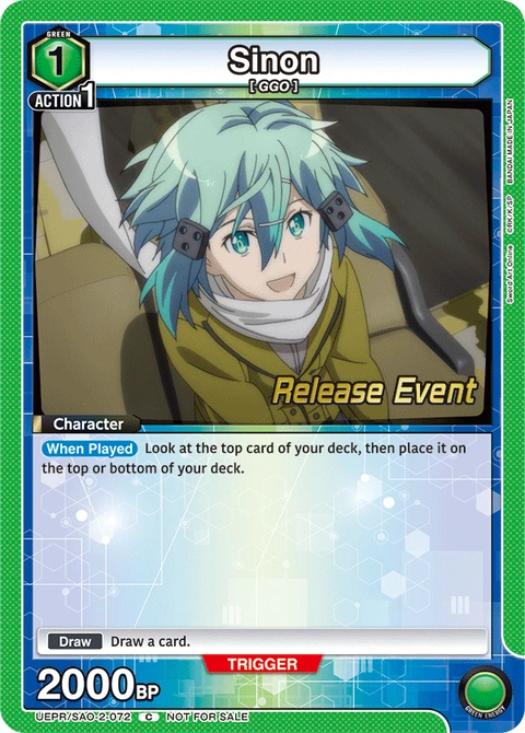 Sinon - Union Arena (English) card