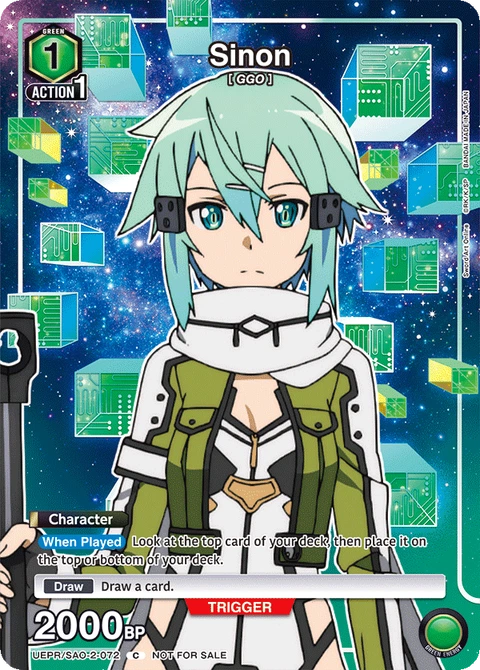 Sinon - Union Arena (English) card