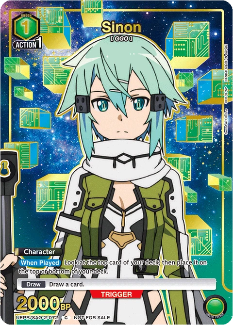 Sinon - Union Arena (English) card