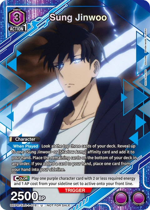Sung Jinwoo - Union Arena (English) card
