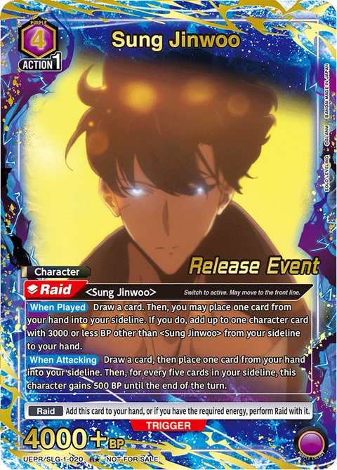 Sung Jinwoo - Union Arena (English) card
