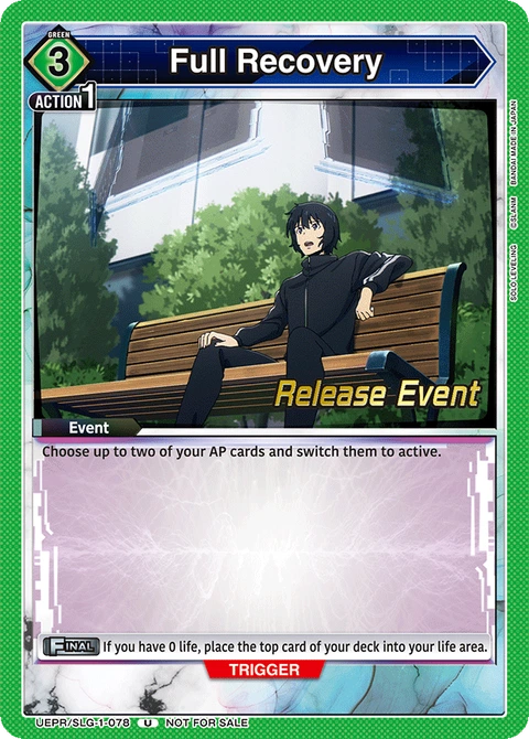 Full Recovery - Union Arena (English) card