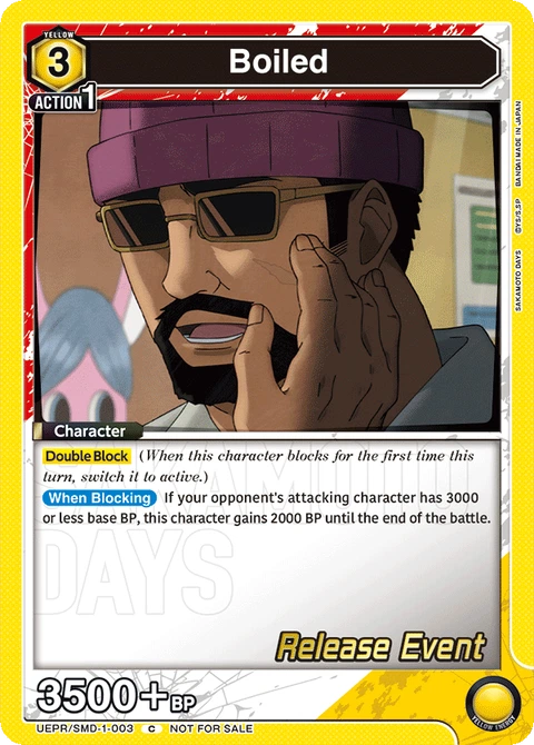 Boiled - Union Arena (English) card