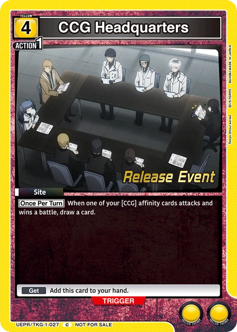CCG Headquarters - Union Arena (English) card
