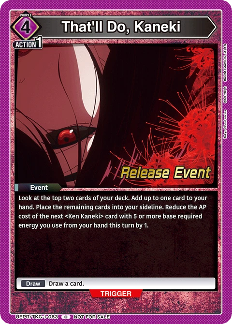 That'll Do, Kaneki - Union Arena (English) card