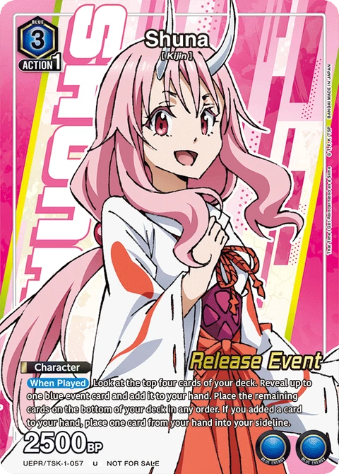 Shuna - Union Arena (English) card