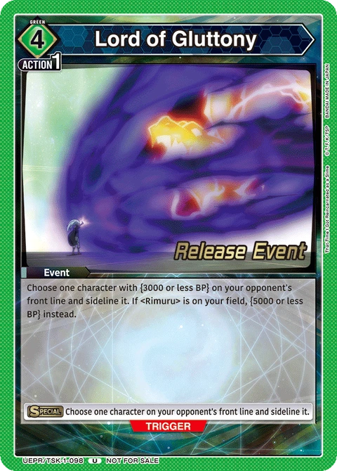 Lord of Gluttony - Union Arena (English) card