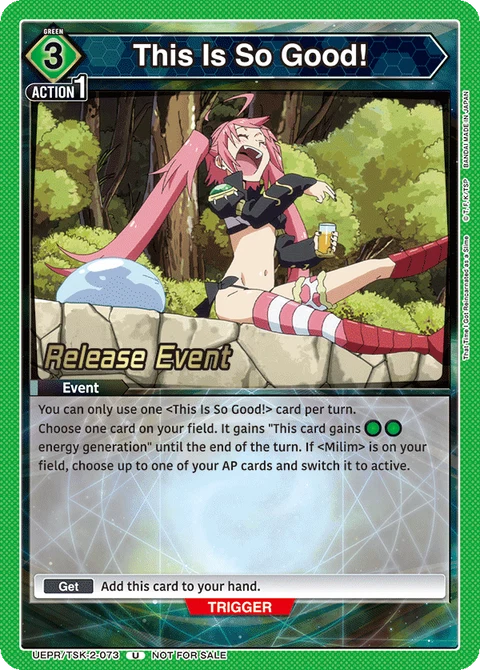 This Is So Good! - Union Arena (English) card