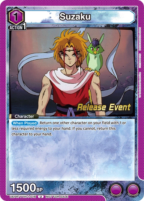 Suzaku - Union Arena (English) card