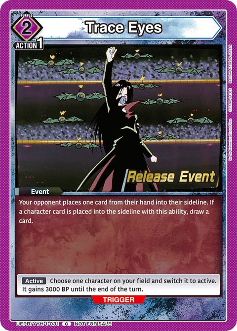Trace Eyes - Union Arena (English) card