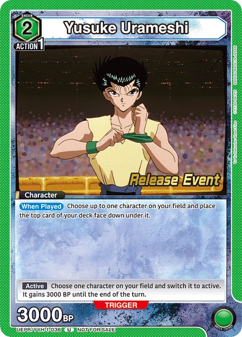 Yusuke Urameshi - Union Arena (English) card