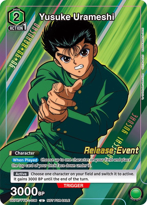 Yusuke Urameshi - Union Arena (English) card