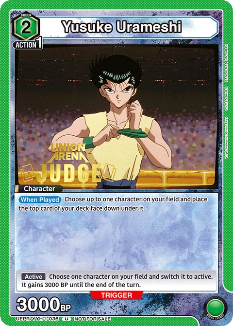 Yusuke Urameshi - Union Arena (English) card