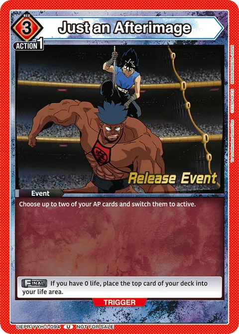 Just an Afterimage - Union Arena (English) card