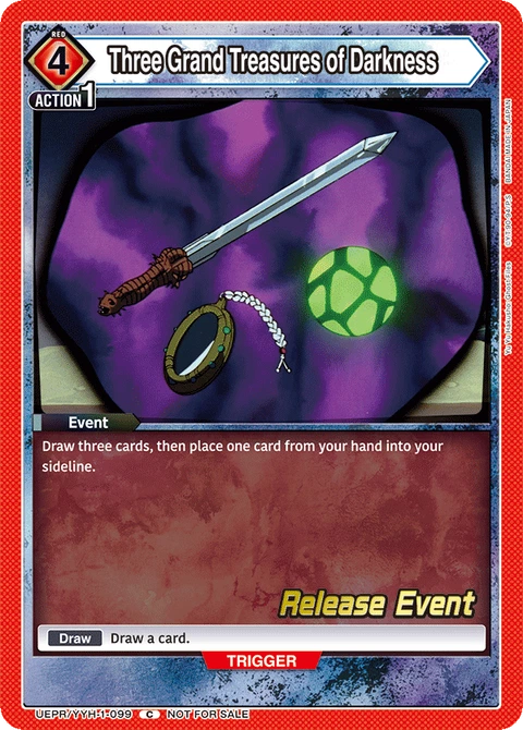 Three Grand Treasures of Darkness - Union Arena (English) card