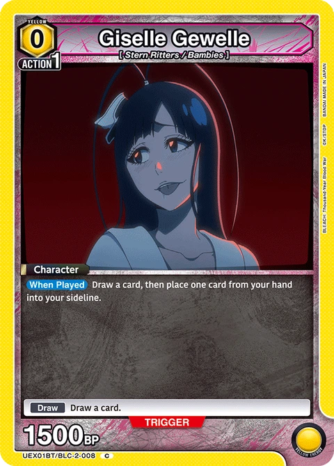 Giselle Gewelle - Union Arena (English) card