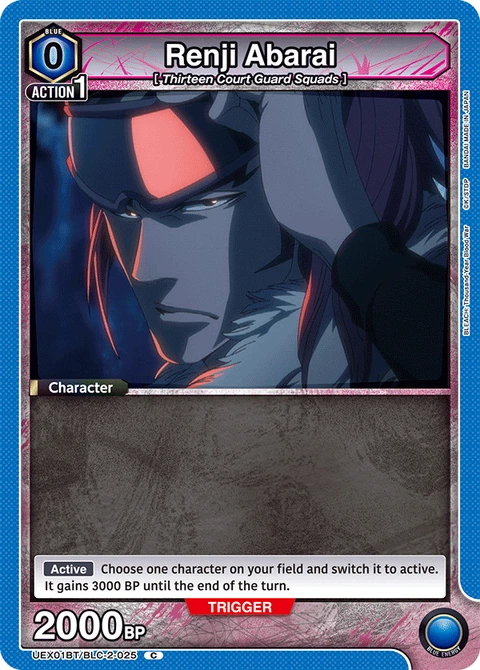 Renji Abarai - Union Arena (English) card