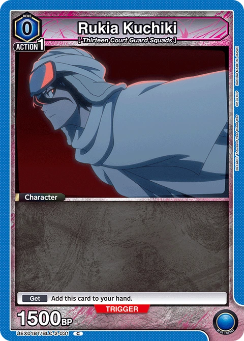 Rukia Kuchiki - Union Arena (English) card