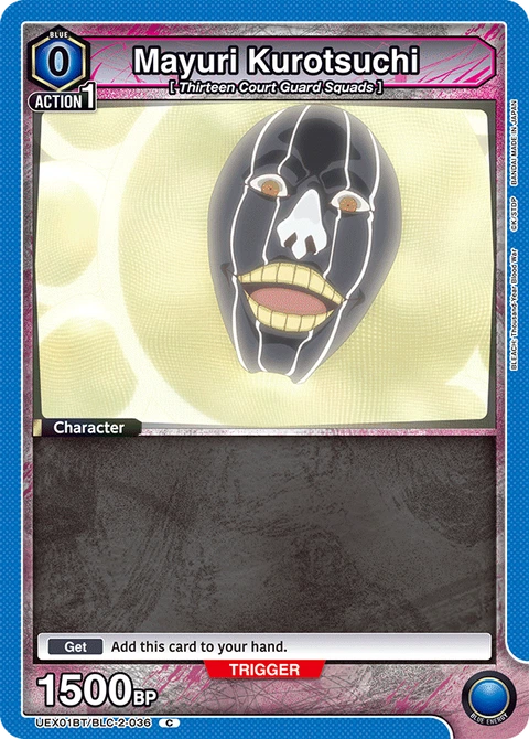 Mayuri Kurotsuchi - Union Arena (English) card