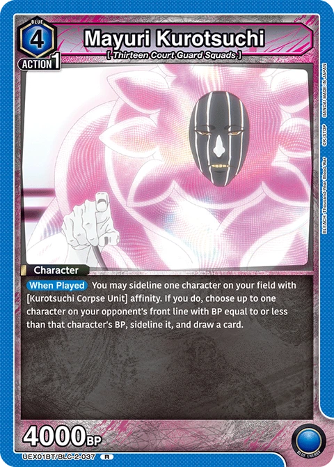 Mayuri Kurotsuchi - Union Arena (English) card