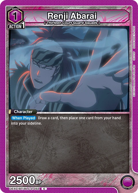 Renji Abarai - Union Arena (English) card