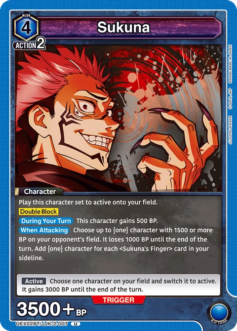 Sukuna - Union Arena (English) card