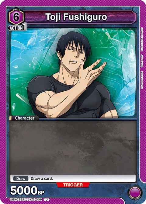Toji Fushiguro - Union Arena (English) card