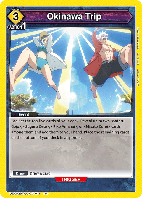 Okinawa Trip - Union Arena (English) card