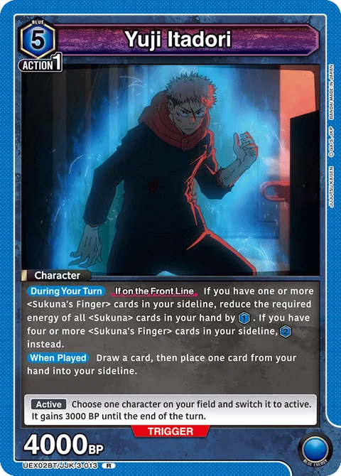 Yuji Itadori - Union Arena (English) card