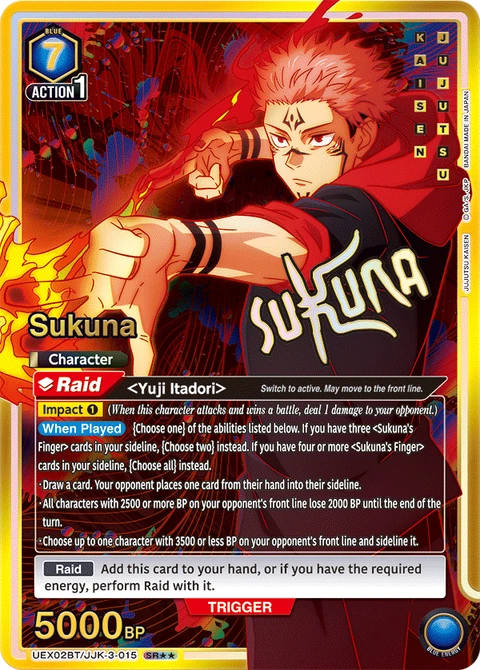 Sukuna - Union Arena (English) card