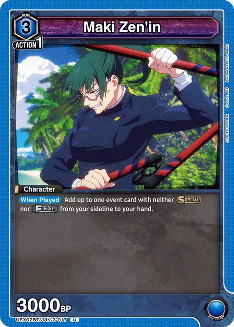 Maki Zen'in - Union Arena (English) card
