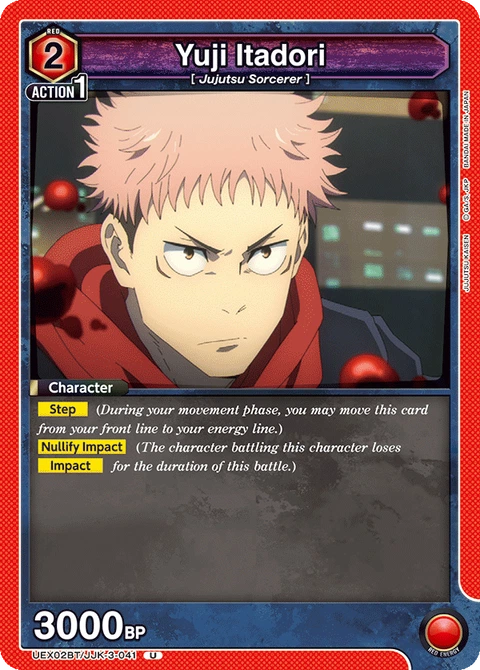 Yuji Itadori - Union Arena (English) card