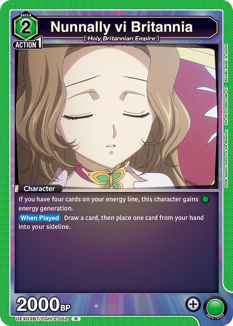 Nunnally vi Britannia - Union Arena (English) card